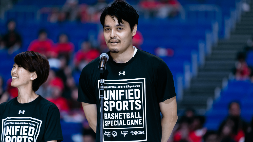 Takuma Watanabe
Special Olympics Japan
B League
Unified Sports